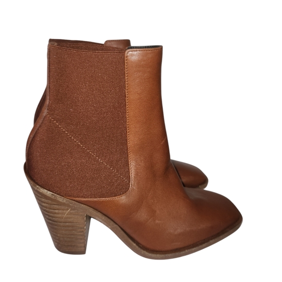 Rag & Bone Axel Chelsea Bootie in Matter Brown 36.5(6.5) - Picture 3 of 6